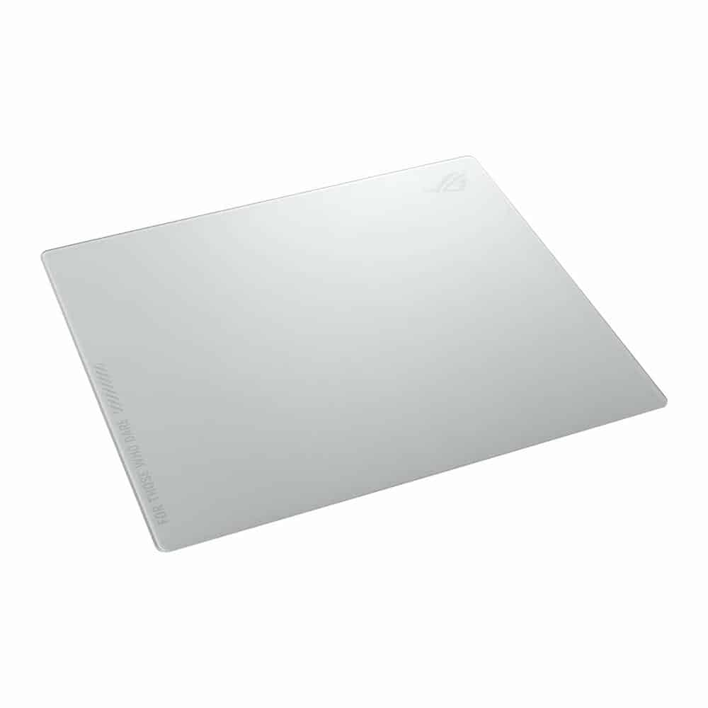 (image for) Asus ROG Moonstone Ace L Tempered Glass White Gaming Mouse Pad